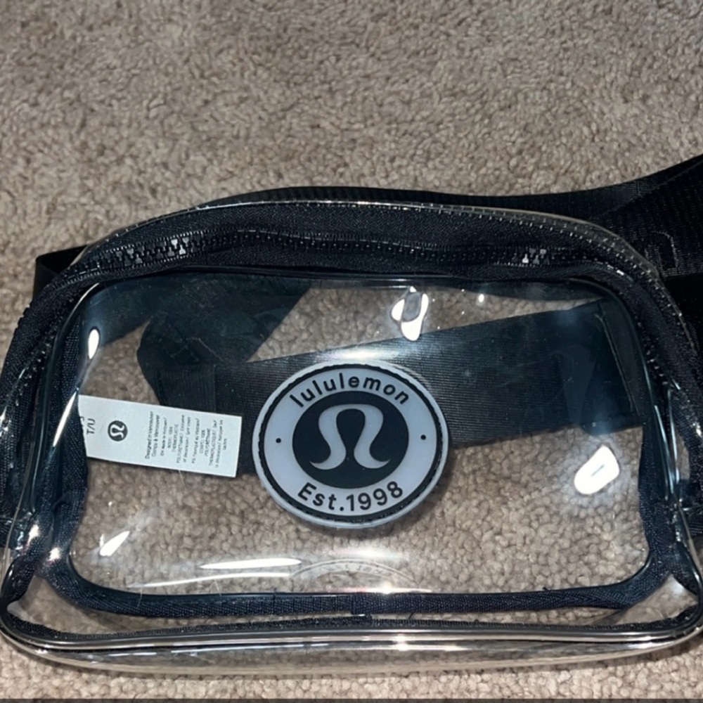 Lululemon Clear Belt Bag